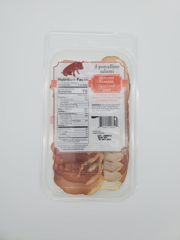 Lomo, Sliced