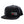 Load image into Gallery viewer, A black baseball hat with il porcellino salumi&#39;s logo on it facing the camera at a slight angle.
